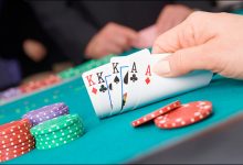 Все варианты комбинации Стрит в покере