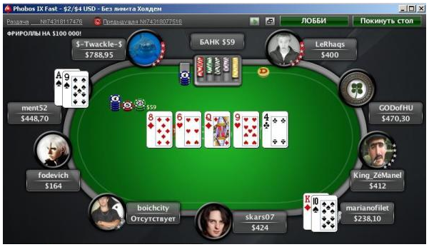 Тактика в покере онлайн казино видеонаблюдение
