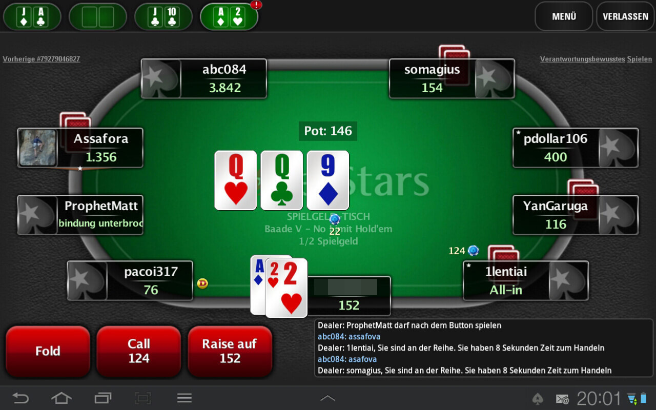 играть онлайн в покер старс на деньги на андроид
