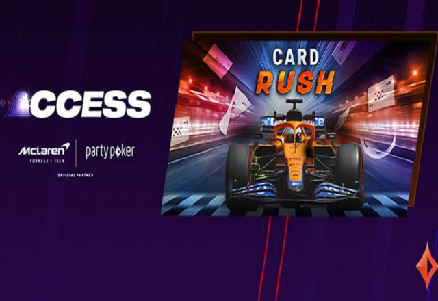Акция McLaren F1 Card Rush в PartyPoker